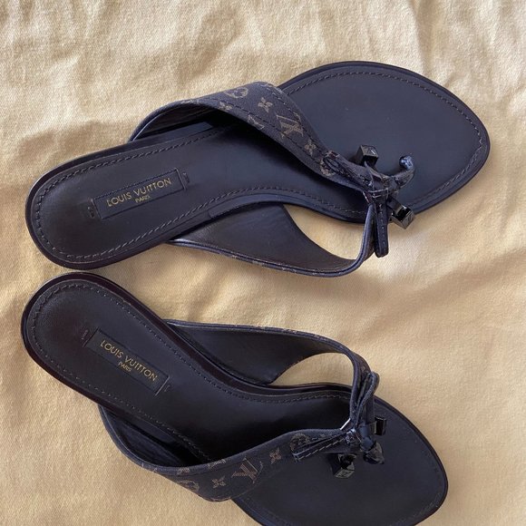Louis Vuitton sandals size 38 - Picture 1 of 6